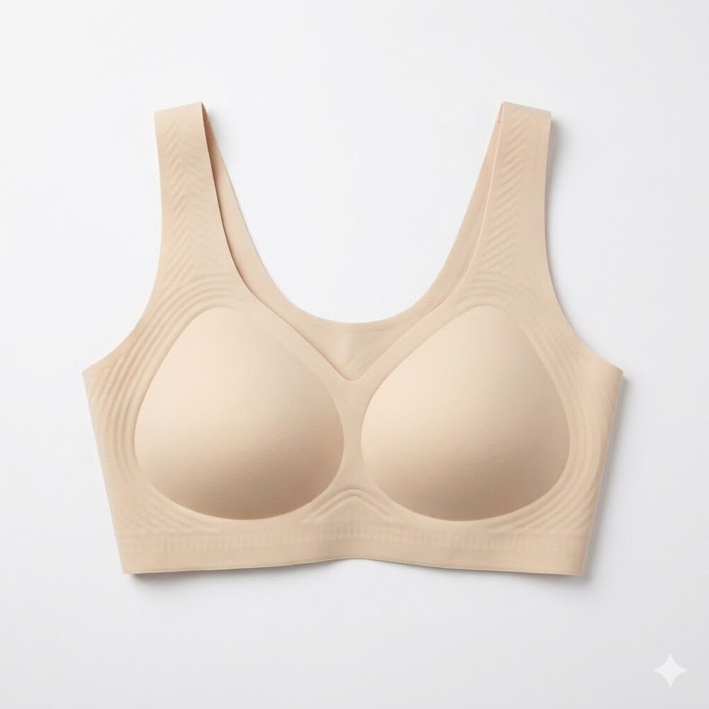 Shecurve Jelly Bra Size 4XL Wire Free Lifting Sculpting Smoothing Bralette NEW
